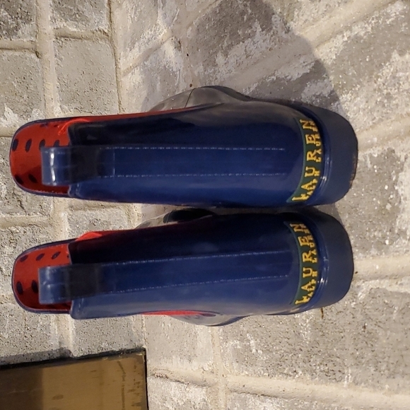 Ralph Lauren Ankle Boots Tally  size 9 B Rainboots - Picture 4 of 7
